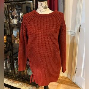 Rue21 Lace Up Sweater